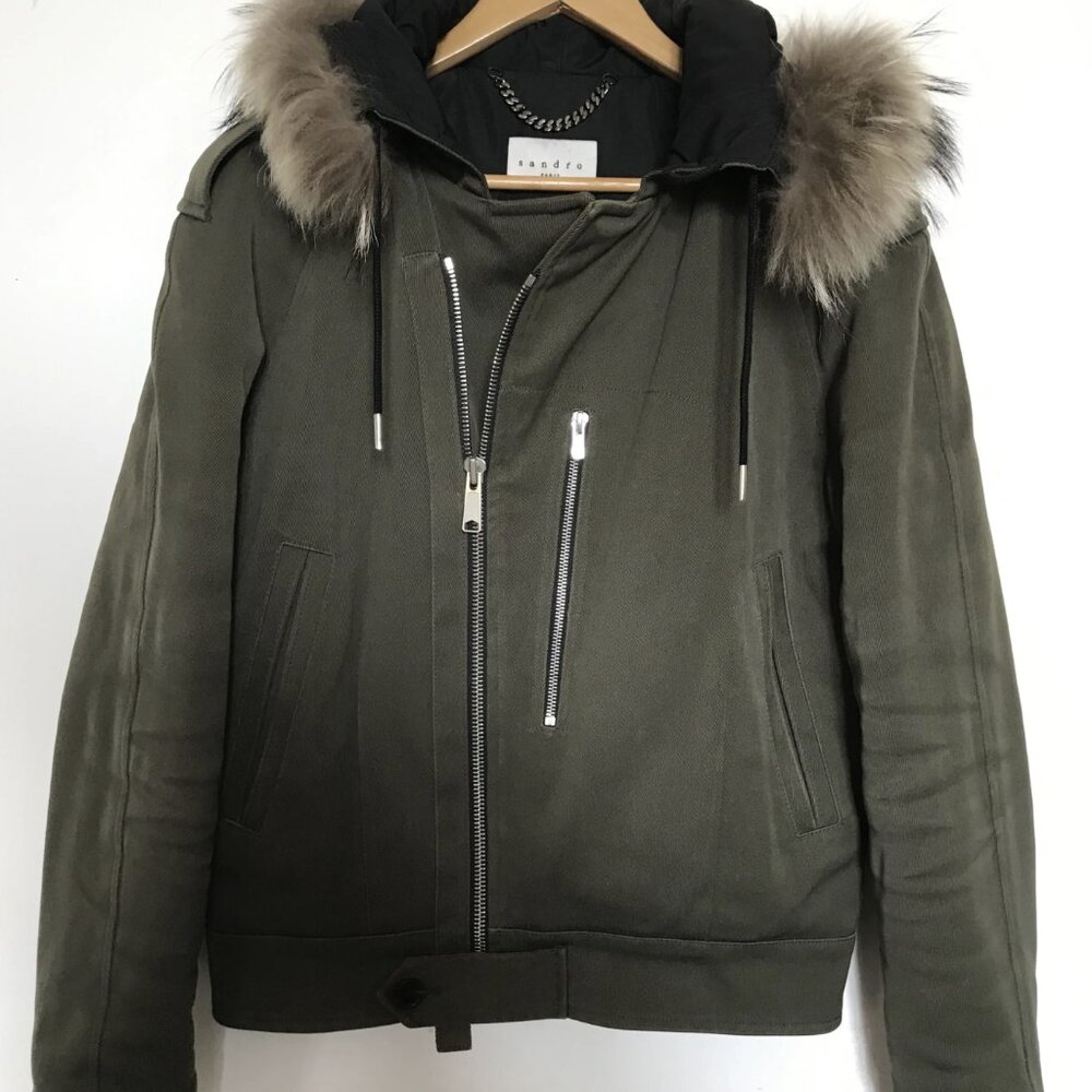 Sandro parka XS - Picture 2 of 4